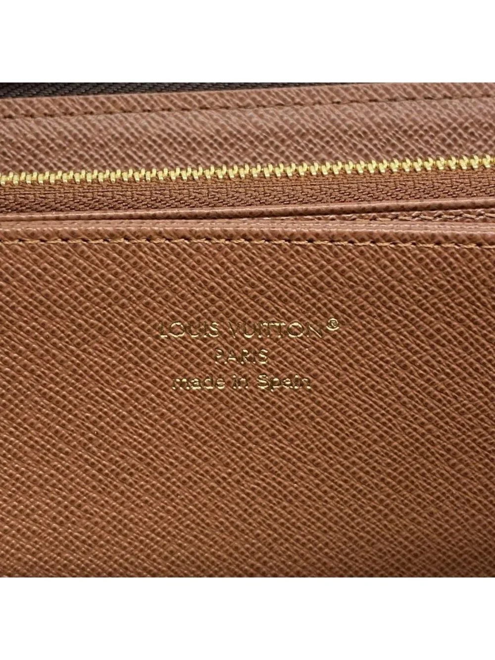 Louis Vuitton Wallet Monogram Zippy Brown